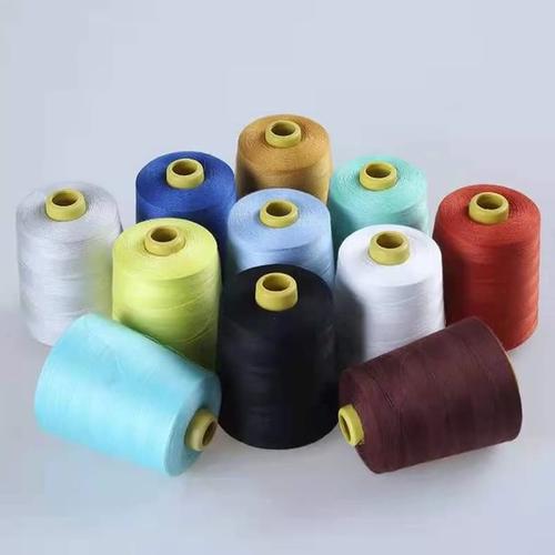 厂家供应202箱包缝纫线批发各种颜色大个优质纯涤纶缝纫线